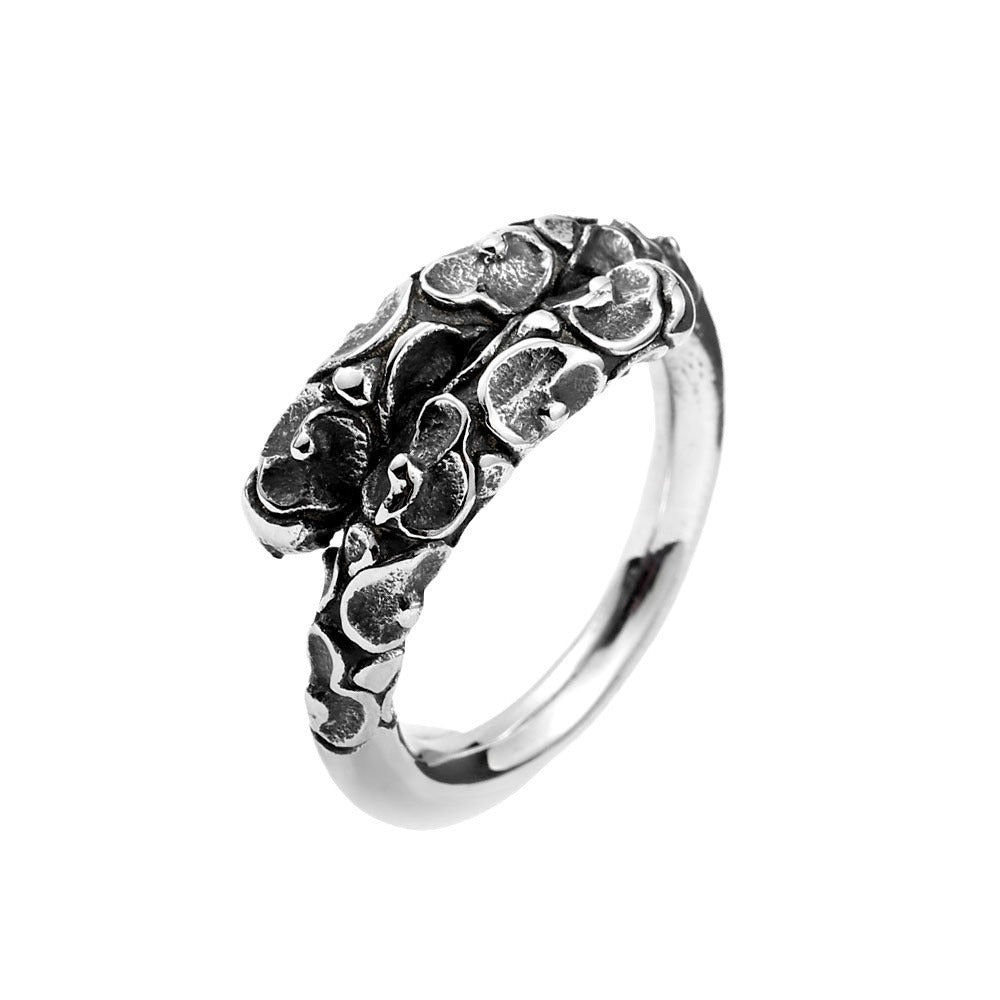 Personalized Sun Wukong Golden Stainless Steel Men's Ring - Ethnic Style Jewelry Wholesale