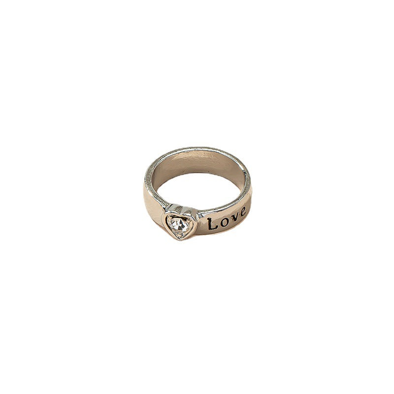 Love Letter Ring - Exquisite High-End Fashion Jewelry for Chic Elegance