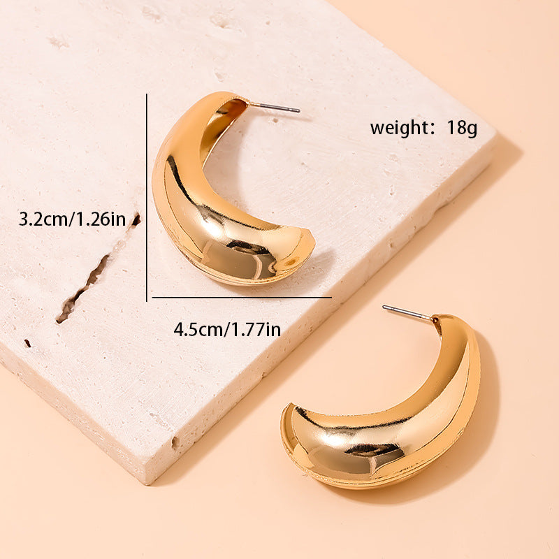 Wholesale Vintage Geometric Stud Earrings - Vienna Verve Collection