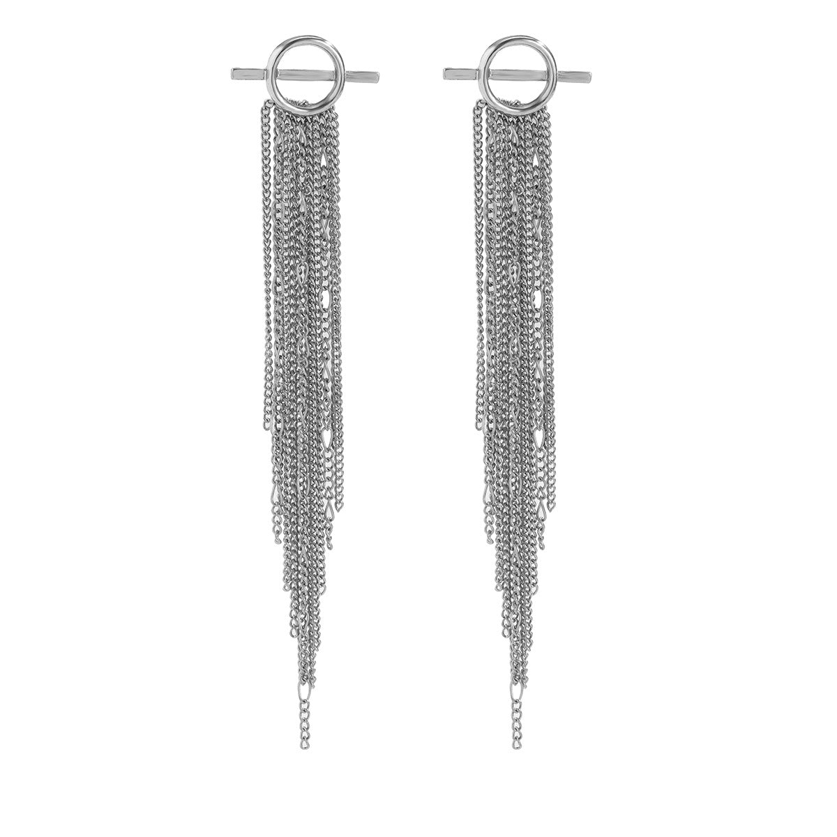 Chic Geometric Tassel Earrings from Vienna Verve Collection