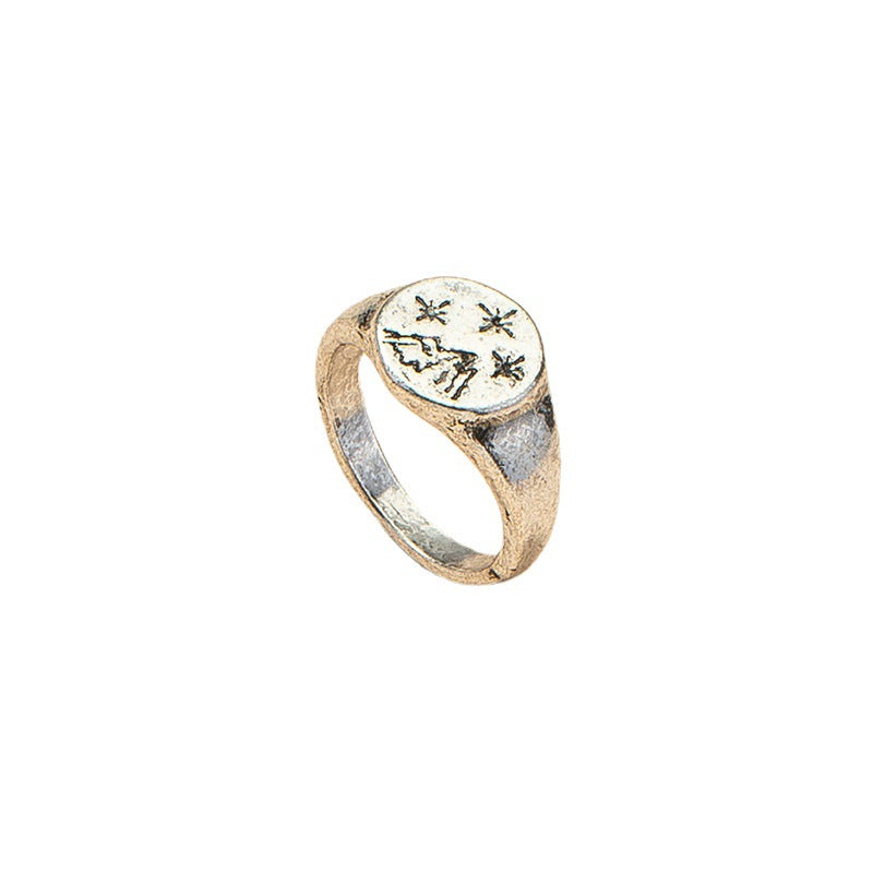 Mountain Star Vintage Ring - Vienna Verve Collection