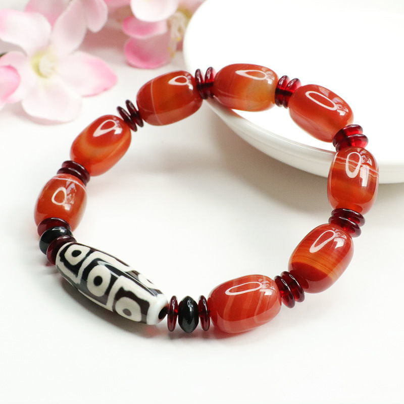 Red Agate Heavenly Bead Jewelry Bracelet