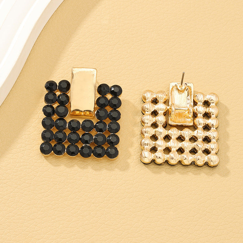 European and American Fashion Vienna Verve Geometric Earrings