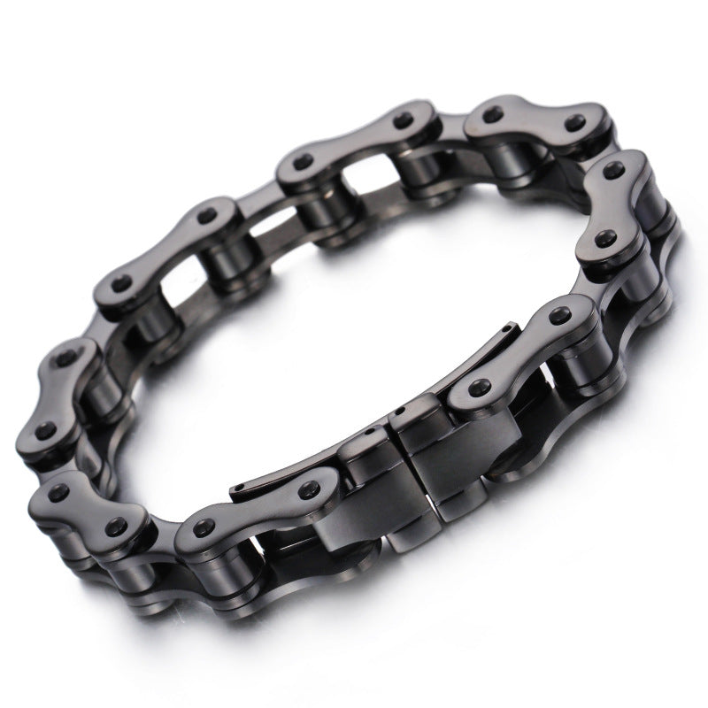 Men's Woven Titanium Steel Bracelet - Simple and Stylish European-American Design