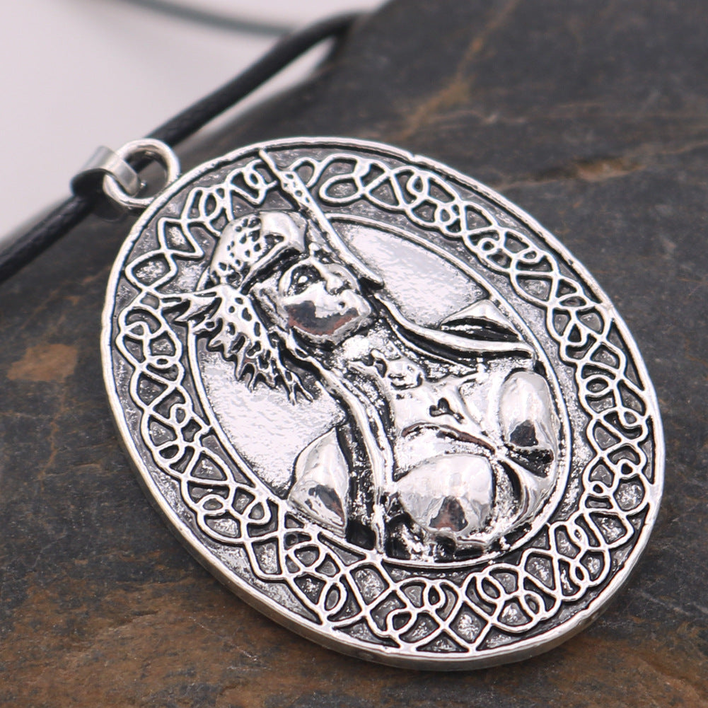 Viking Odina Women's Amulet Pendant Necklace in Norse Legacy Collection