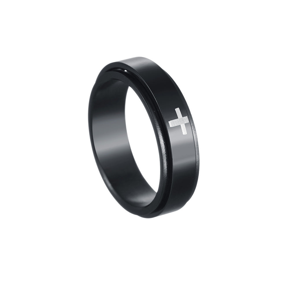 Titanium Rotating Ring for Men - Stylish Amazon Wholesale Jewelry