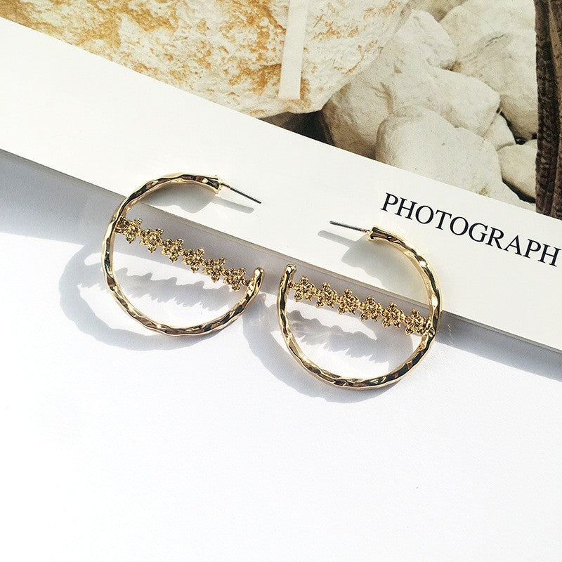 Elegant Vienna Verve Geometric Alloy Earrings