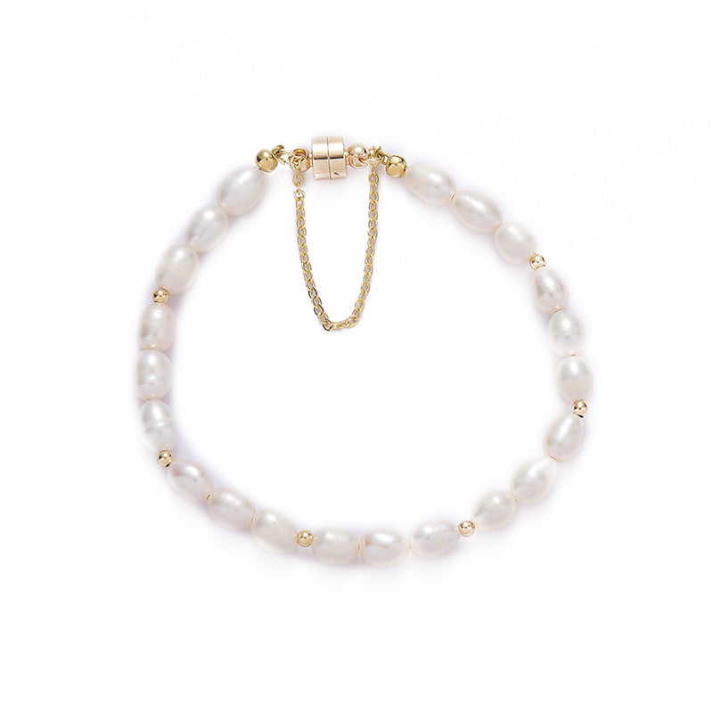 Elegant Freshwater Pearl Bracelet from Fortune's Favor Collection