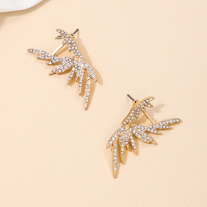 Enchanting Angel Wing Earrings by Planderful - Vienna Verve Collection