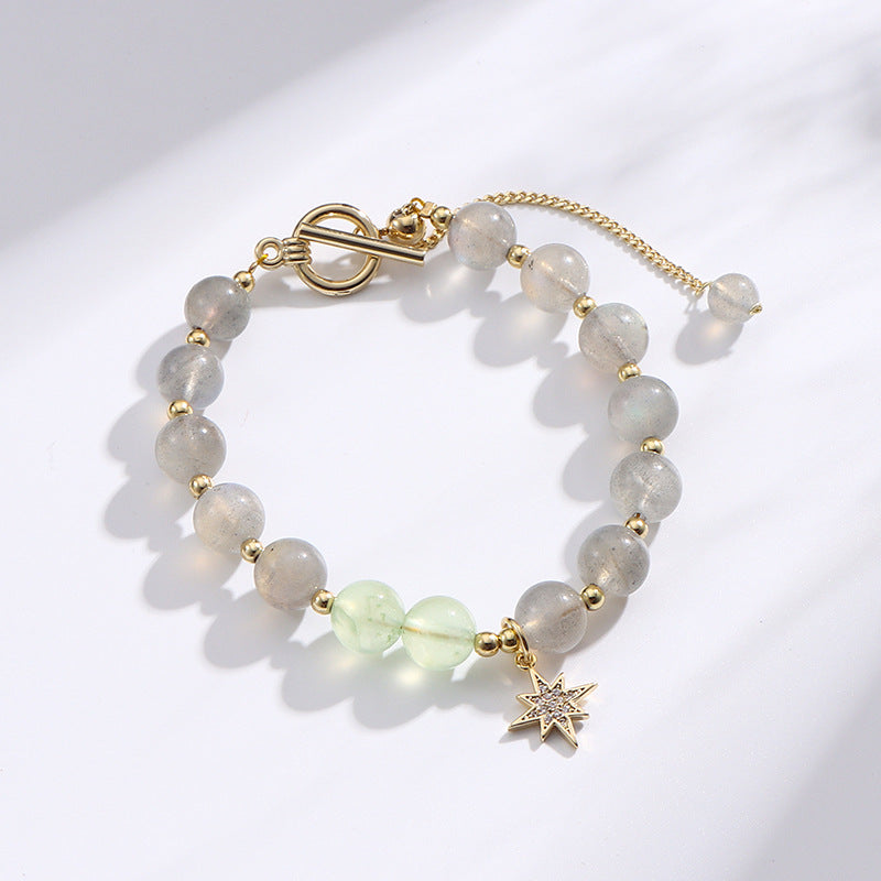 Fortune's Favor Sterling Silver Crystal Bracelet