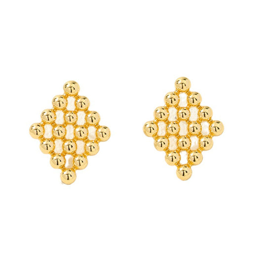 European Chic Metal Earrings - Vienna Verve Collection