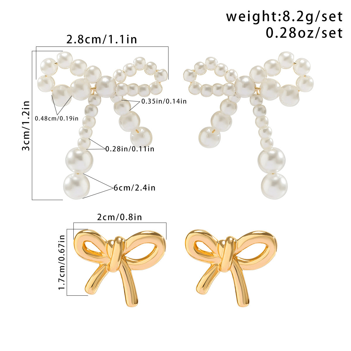 Butterfly Knot Earrings in Vienna Verve Collection for Women