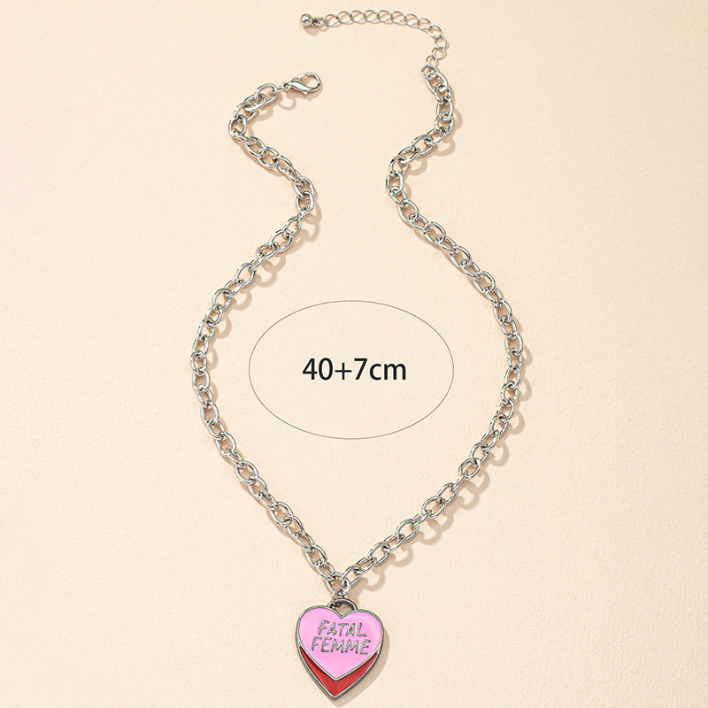 French Femme Love Necklace - Elegant Jewelry for Women