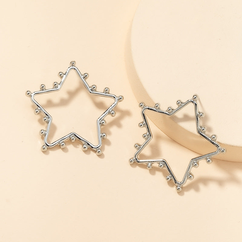 Exaggerated Star Earrings - Vienna Verve Collection