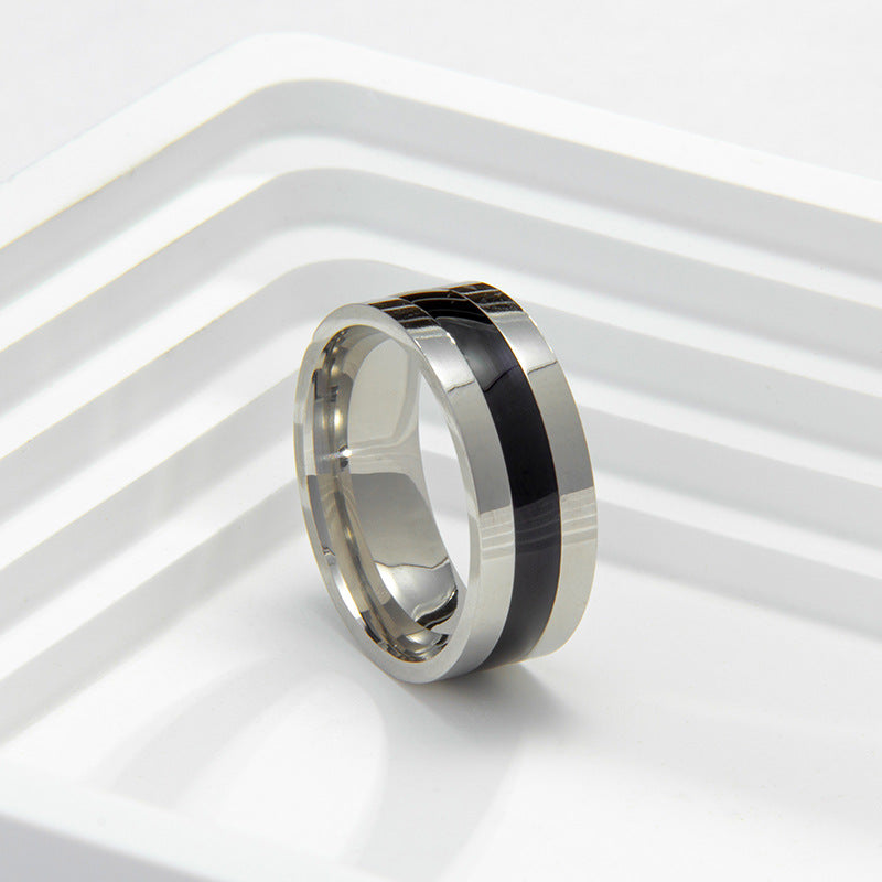 Stylish Stainless Steel Men's Rings - Handcrafted Wholesale Jewelry for Men