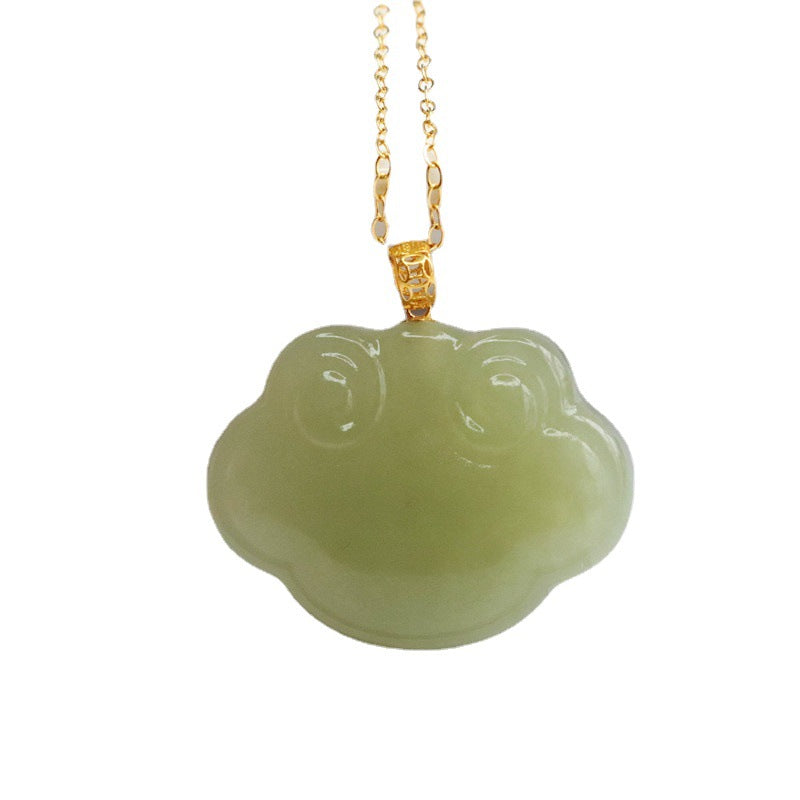 Hetian Jade Ruyi Necklace: A Symbol of Fortune and Elegance