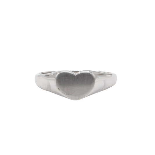 Everyday Genie Heart-shaped Titanium Steel Ring for Women