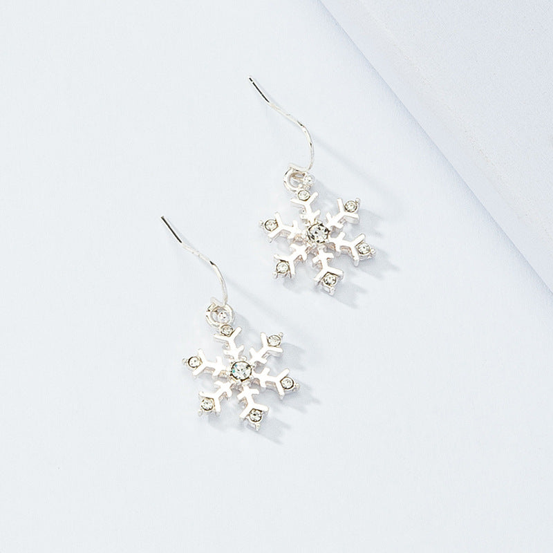 Snowflake Spark Earrings - Vienna Verve Collection