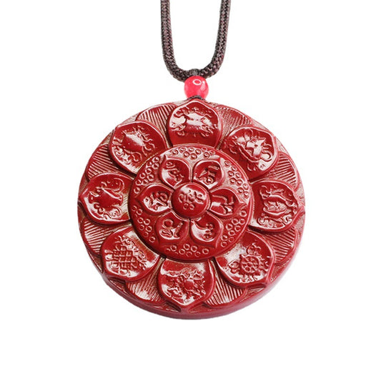 Fortune's Favor Vermilion Sand Pendant