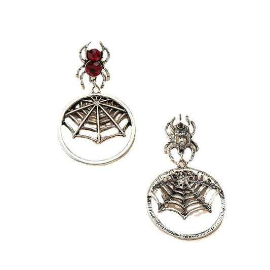 Spider Web Hollow Earrings with a Vintage Twist