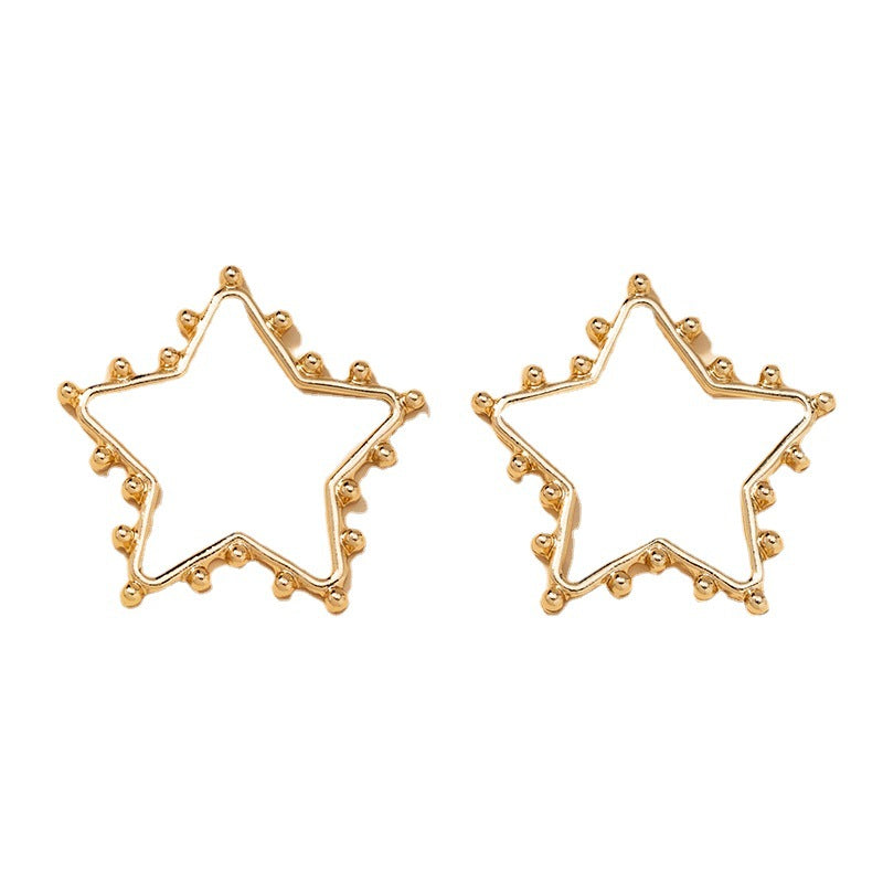 Exaggerated Star Earrings - Vienna Verve Collection