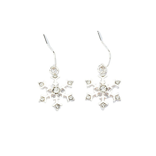 Snowflake Spark Earrings - Vienna Verve Collection