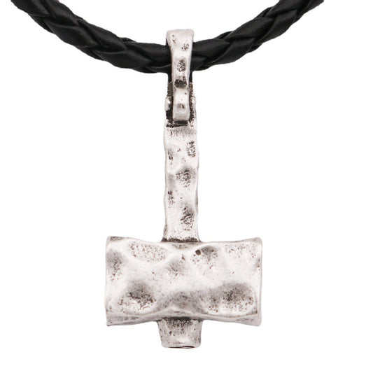 Warrior's Heritage Nordic Necklace with Thor's Hammer Pendant