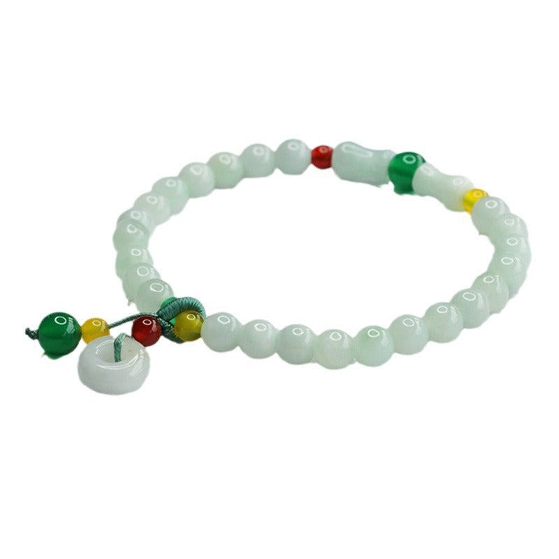 Fortune's Favor Sterling Silver Jade Bracelets