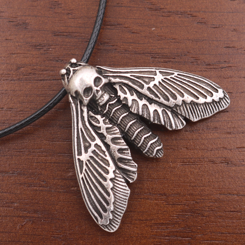 Skull and Moth Pendants - Norse Legacy Collection