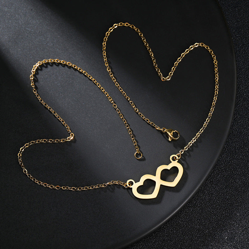 Romantic Joker Necklace for Jewelry Lovers - Gold Plated Gift from Japan and South Korea