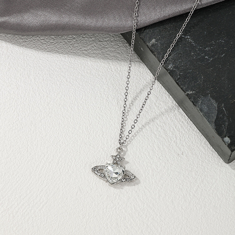 Stellar Sphere Metal Pendant Necklace - Vienna Verve Collection