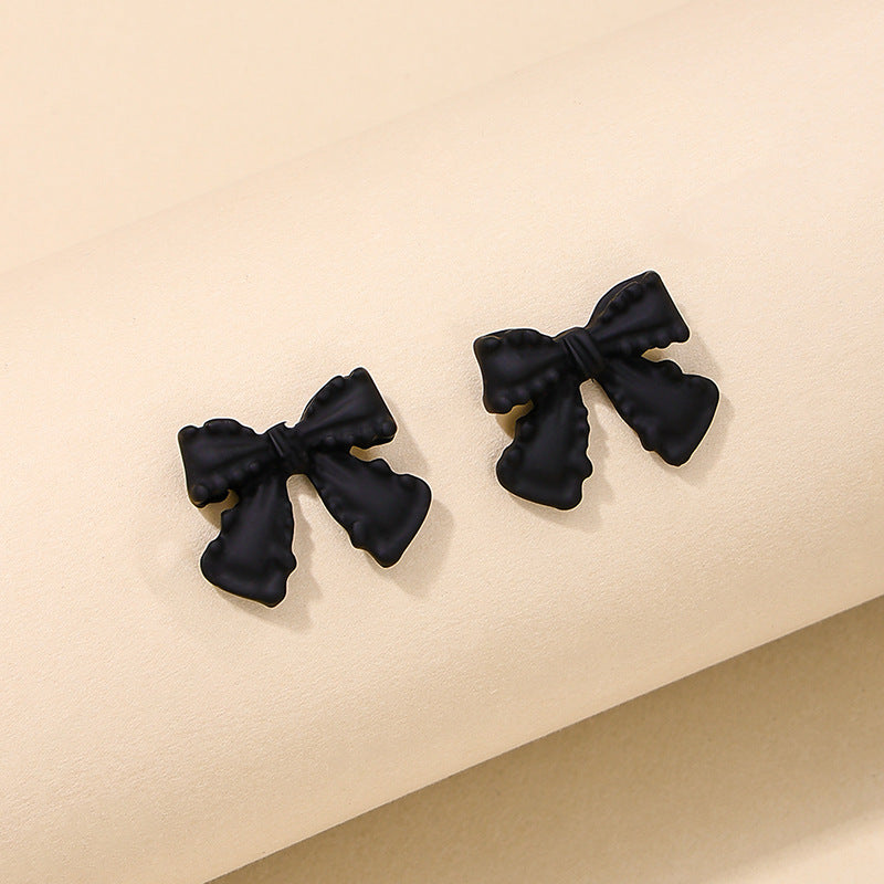 Chic Bow Earrings for Effortless Elegance