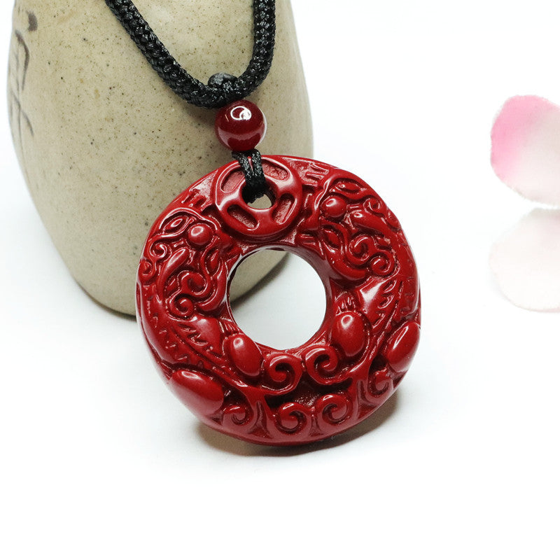 Pendant with Pixiu for Good Luck and Protection