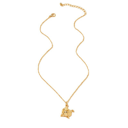 Retro Cow Pendant Necklace - Vienna Verve Collection