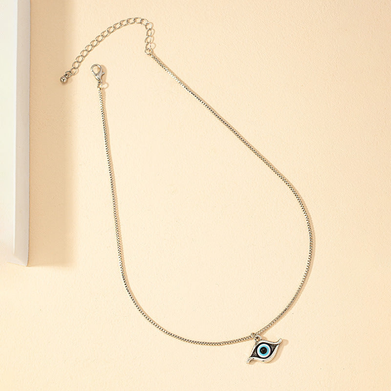 Devil's Eye Pendant Necklace - Vienna Verve Collection