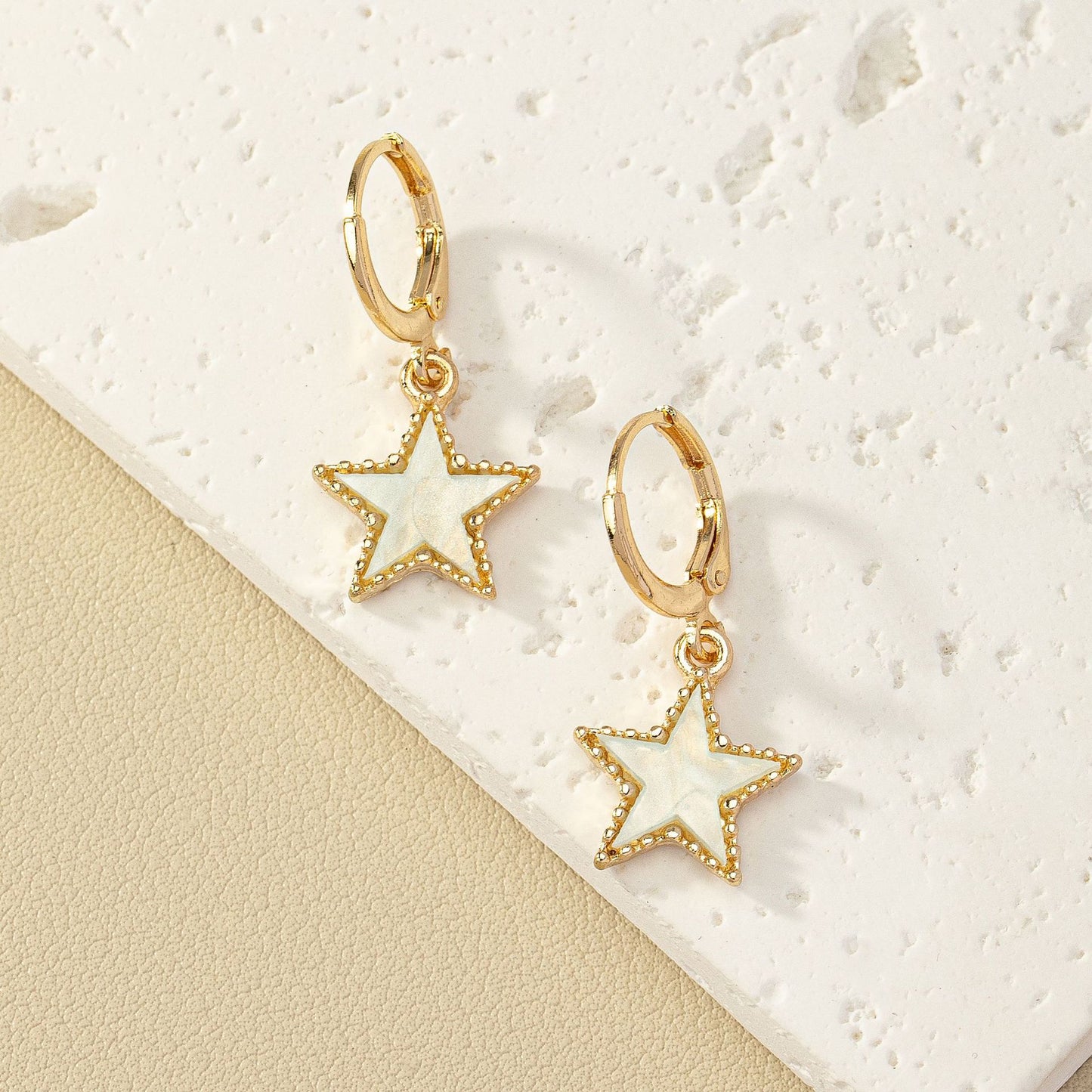 Chic Starry Alloy Earrings Set from Vienna Verve Collection