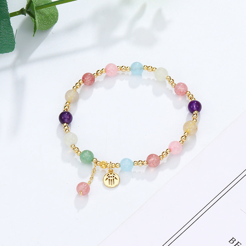 Colorful Crystal Bracelet from Planderful's Fortune's Favor Collection