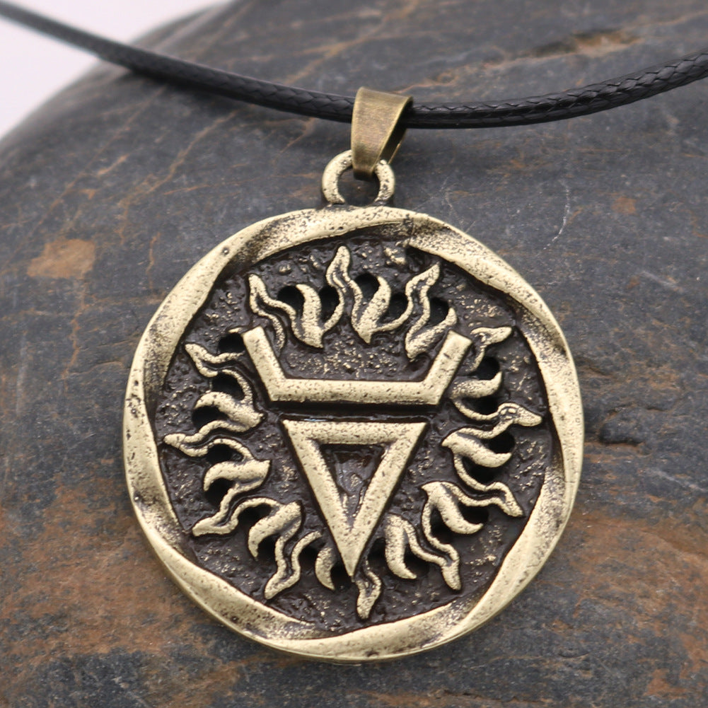 Slavic Symbol Wholesale Necklace with Veles Amulet - Norse Legacy Collection