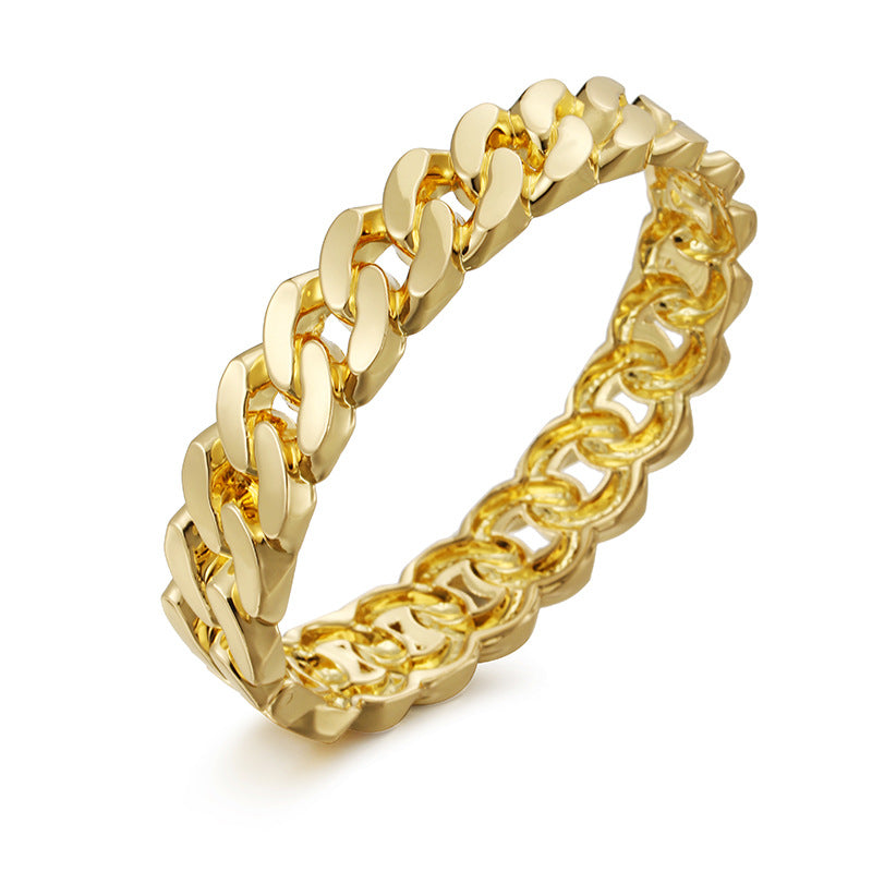 Hollow Twist Chain Bracelet - Vienna Verve Collection