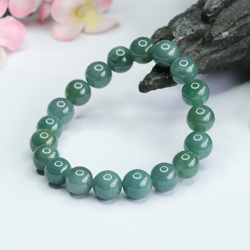 Fortune's Favor Sterling Silver Jade Bracelet