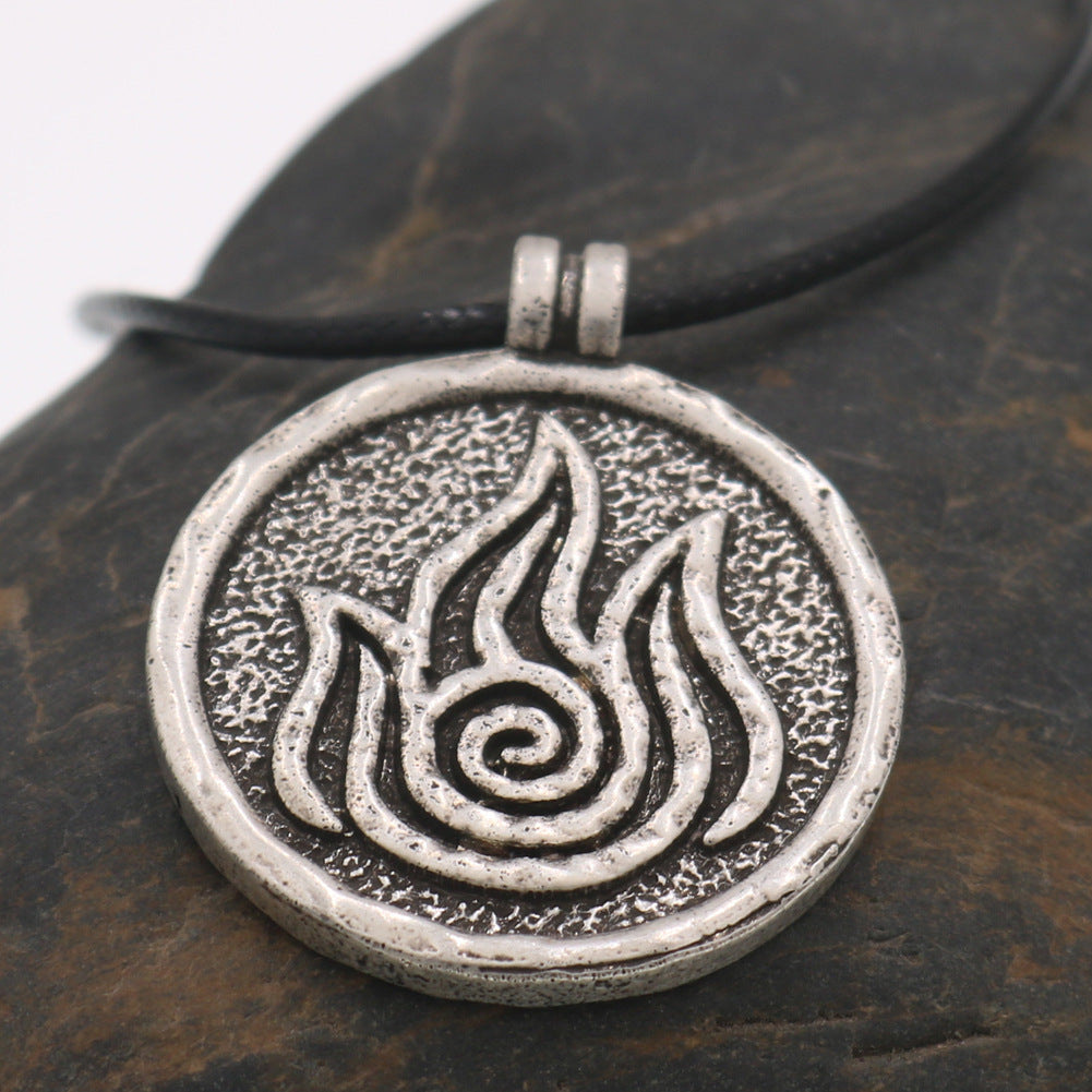 Sacred Indian Mandala Flower Necklace - Norse Legacy Collection