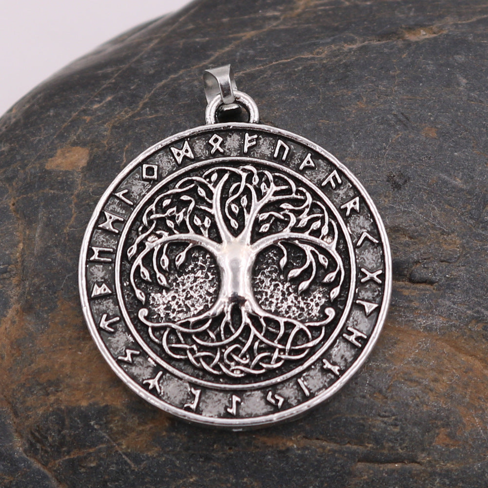 Mystical Norse Legacy Metal Necklace - Wholesale for Men