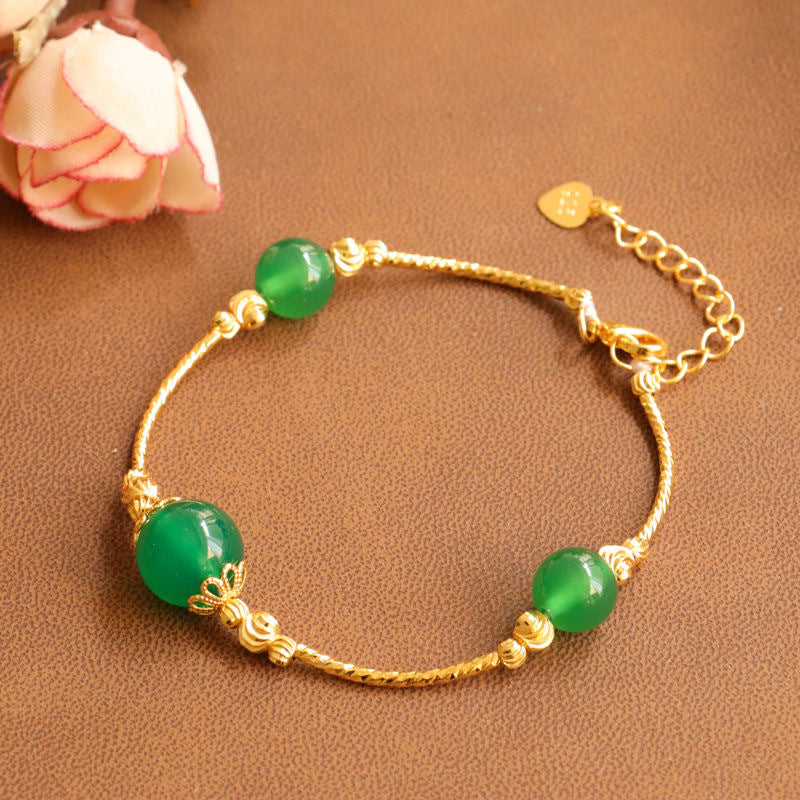 Golden Chalcedony Emperor Bracelet