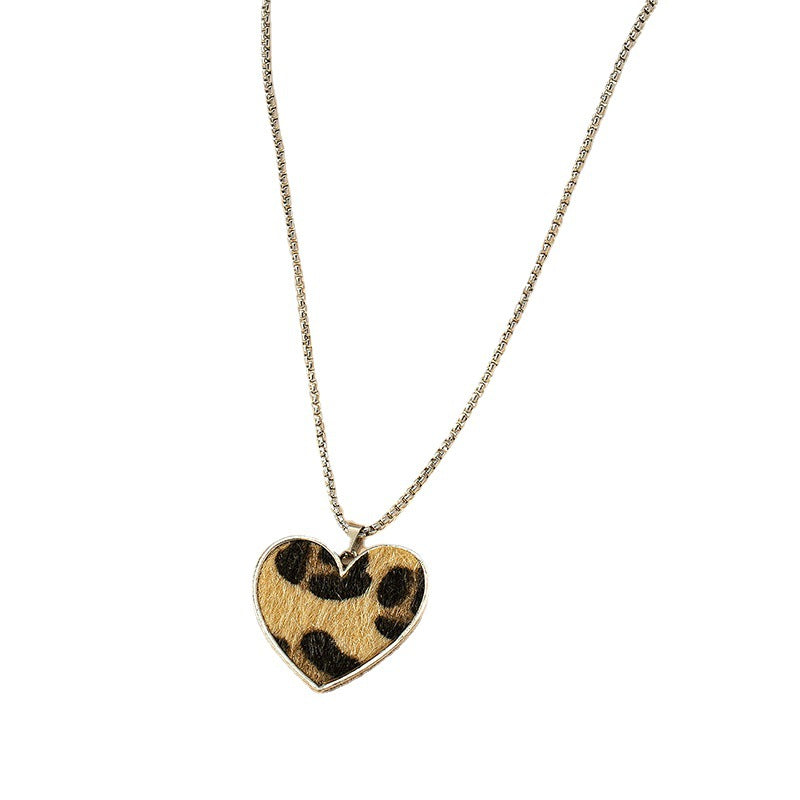 Leopard Love Retro Design Necklace - Vienna Verve Collection