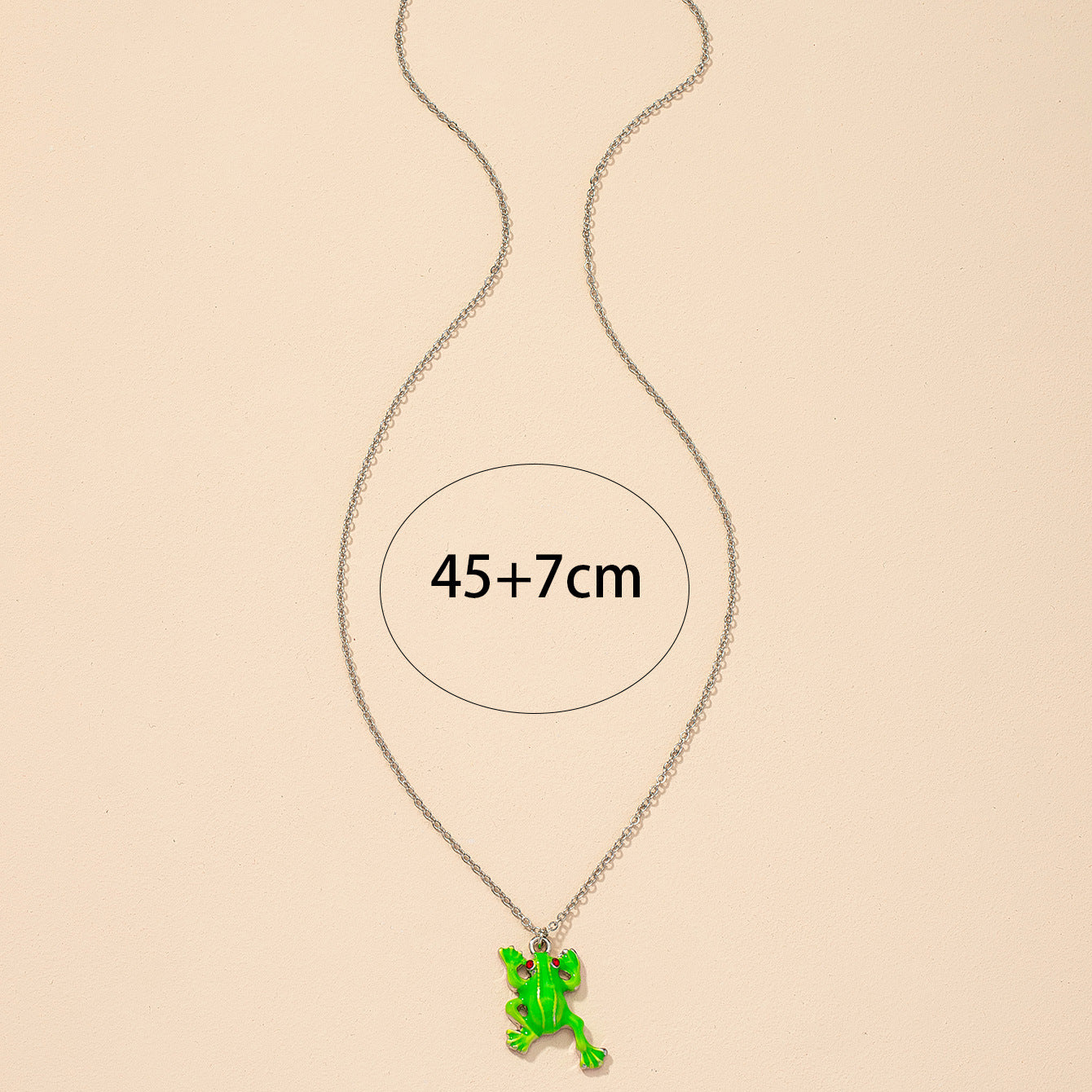 Green Frog Necklace - Vienna Verve Collection