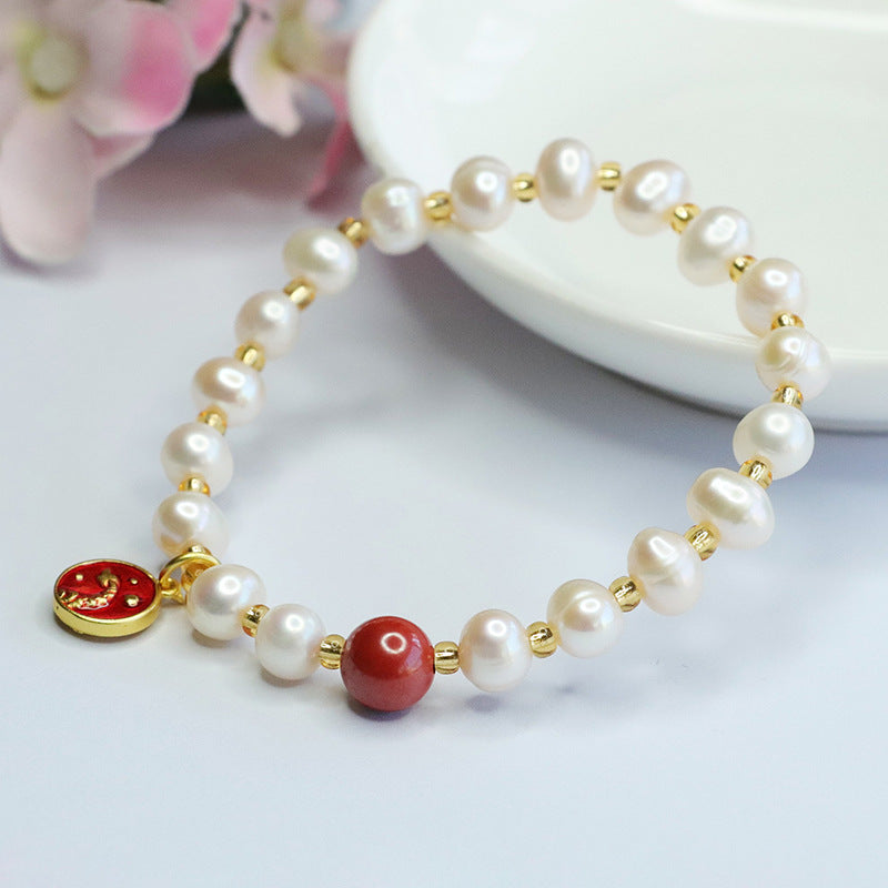 Emperor's Sand Freshwater Pearl Bracelet