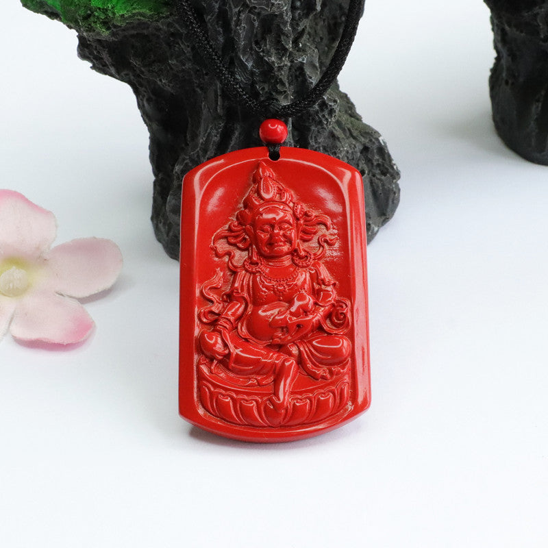 Vermilion Sand God of Wealth Pendant