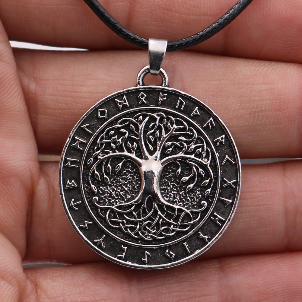 Mystical Norse Legacy Metal Necklace - Wholesale for Men