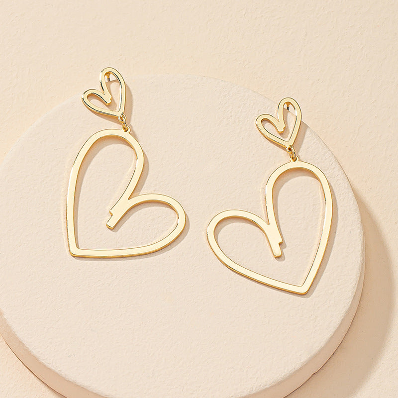 Love Line Asymmetry Earrings - Vienna Verve Collection