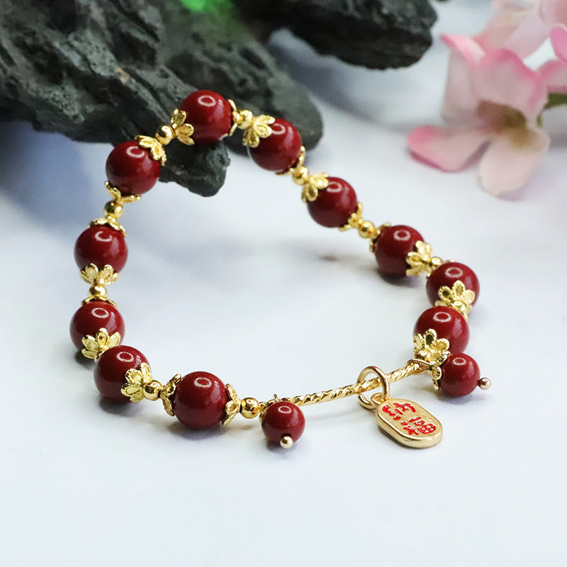 Cinnabar Blessing Bracelet